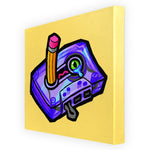 Load image into Gallery viewer, Artwork as a gallery-wrapped canvas print.