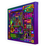 Load image into Gallery viewer, Artwork as a gallery-wrapped canvas print.