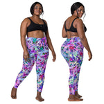 Load image into Gallery viewer, A model showing the back and front of the leggings.