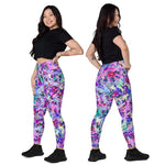Load image into Gallery viewer, A model showing the back and front of the leggings.
