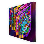 Load image into Gallery viewer, Artwork as a gallery-wrapped canvas print.