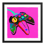 Load image into Gallery viewer, Artwork in a simple black frame.