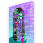 Load image into Gallery viewer, Artwork as a gallery-wrapped canvas print.