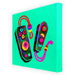 Load image into Gallery viewer, Artwork as a gallery-wrapped canvas print.