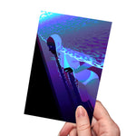 Load image into Gallery viewer, A hand holding an &quot;Edge of the Map&quot; mini art print
