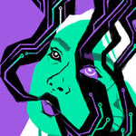 Load image into Gallery viewer, closeup of her face.