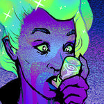 Load image into Gallery viewer, closeup of her face.