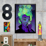 Load image into Gallery viewer, Artwork hung up on a wall