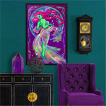 Load image into Gallery viewer, Artwork hung up on a wall