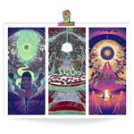 Load image into Gallery viewer, &quot;Neuromancer&quot; triptych print
