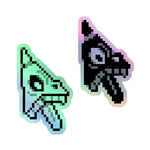 Load image into Gallery viewer, Cursor Mimic holo stickers
