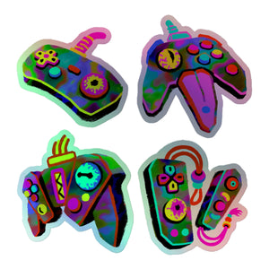 “Mitosis” holo sticker bundle