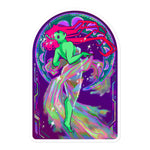 Load image into Gallery viewer, &quot;Dance&quot; (Mucha redraw) sticker
