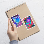 Load image into Gallery viewer, Pikablu &amp; Porygon stickers bundle
