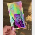 Load and play video in Gallery viewer, &quot;Head Rush&quot; holo sticker
