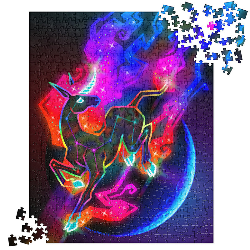 "Space Unicorn" jigsaw puzzle