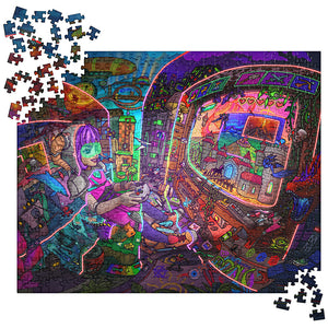 "I Love Video Games" jigsaw puzzle