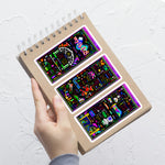Load image into Gallery viewer, Stickers on a notepad.
