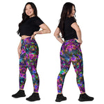 Load image into Gallery viewer, A model showing the back and front of the leggings.
