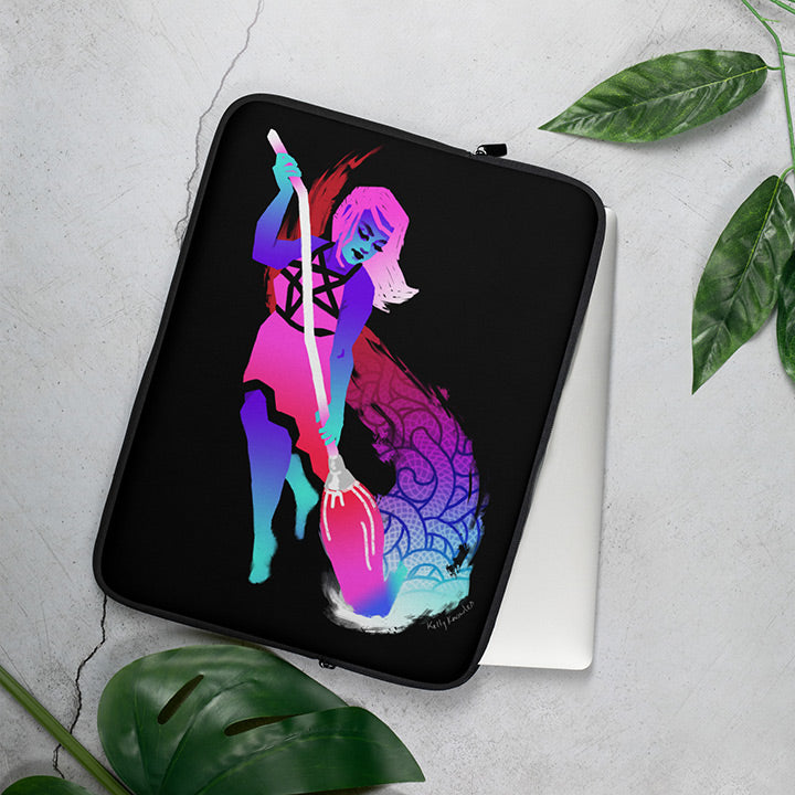 "Art Witch" laptop sleeve