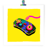 Load image into Gallery viewer, “NES mimic” art print
