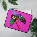 Load image into Gallery viewer, “N64 mimic” laptop sleeve
