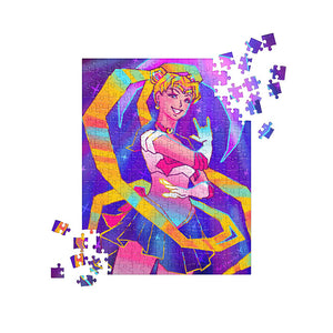 "Sailor Moon" jigsaw puzzle